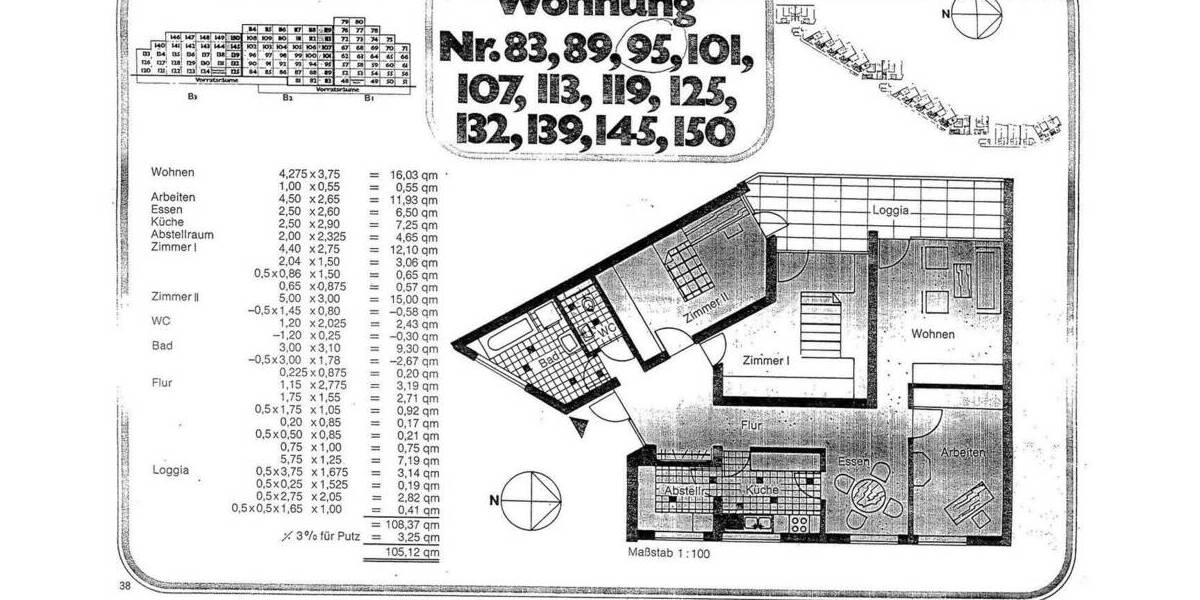 Etagenwohnung Steinenbronn - 4 Zimmer, 105 m&sup2;, 286.000&euro; | Angebot:25909532