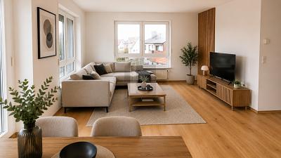 HELL. GEPFLEGT. SOFORT ZUHAUSE. - Etagenwohnung Burladingen | Angebot:26652521