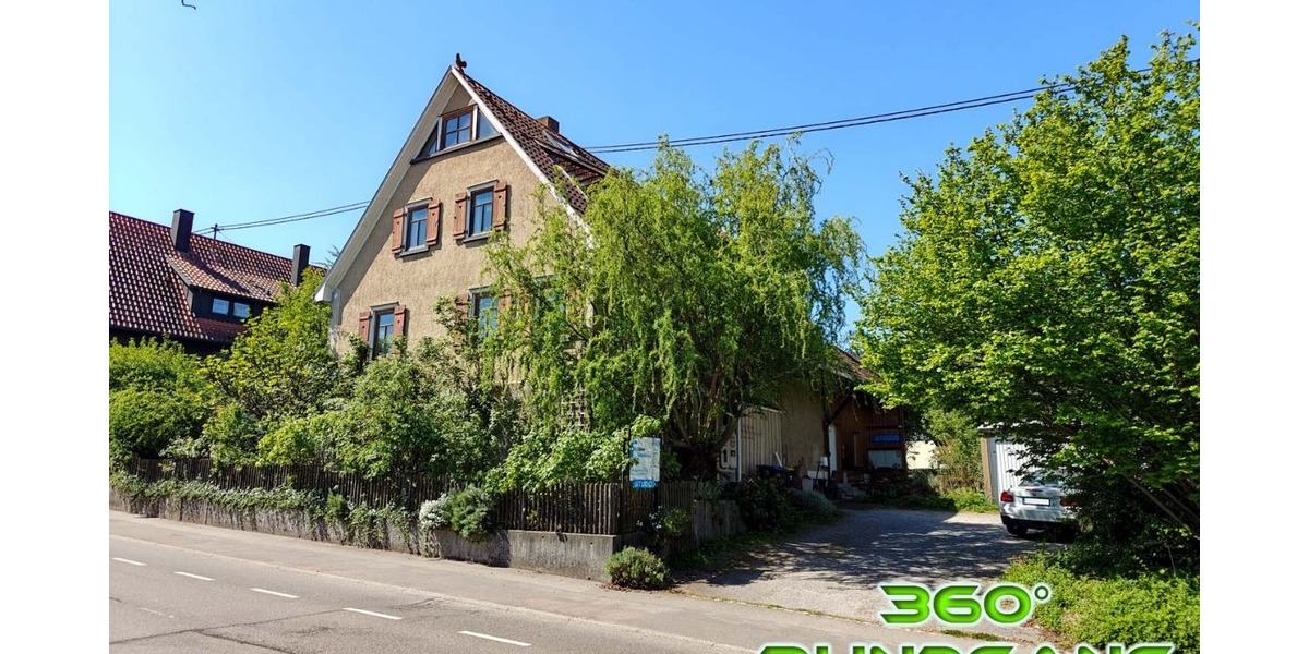 Charmantes Fachwerkhaus mit ELW, Atelier und Ausbaureserve - Wohnen & Arbeiten unter einem Dach - Bauernhaus, Landhaus Reutlingen Rommelsbach | Angebot:24690906