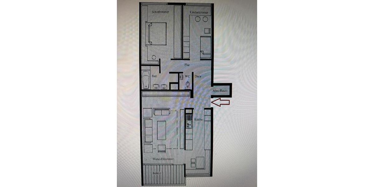 Etagenwohnung Sindelfingen Eichholz - 3.5 Zimmer, 82 m&sup2;, 315.000&euro; | Angebot:26063440