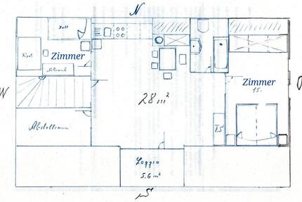 Wohnung Rottenburg am Neckar - 3 Zimmer, 70 m&sup2;, 700&euro; | Angebot:25381298