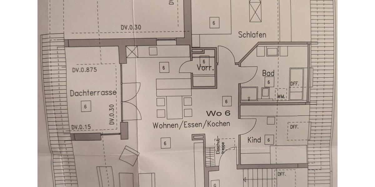 Dachgeschoßwohnung Nürtingen - 3 Zimmer, 89 m&sup2;, 950&euro; | Angebot:26045341