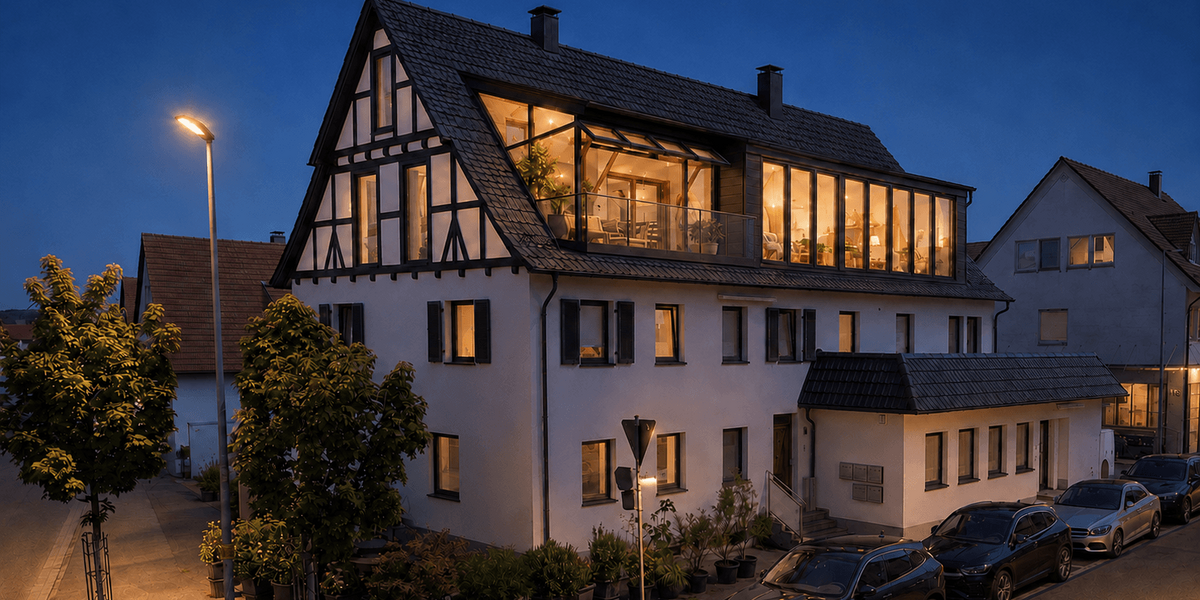 3 Zi. Dachgeschosswohnung mit zusätzlich ca. 30m² Bühnengrundfl. Galerie- od. Maisonette-Potenzial - Dachgeschoßwohnung Weilheim an der Teck | Angebot:27532418