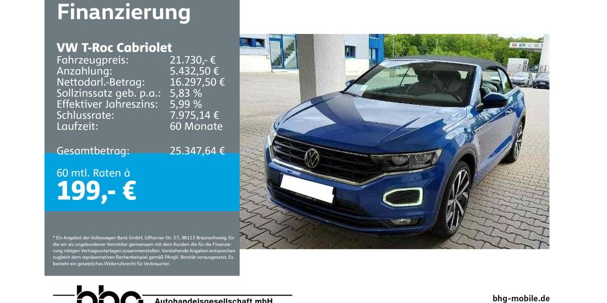 VW T-Roc 60.396 km 21.730 &euro; Reutlingen 72770