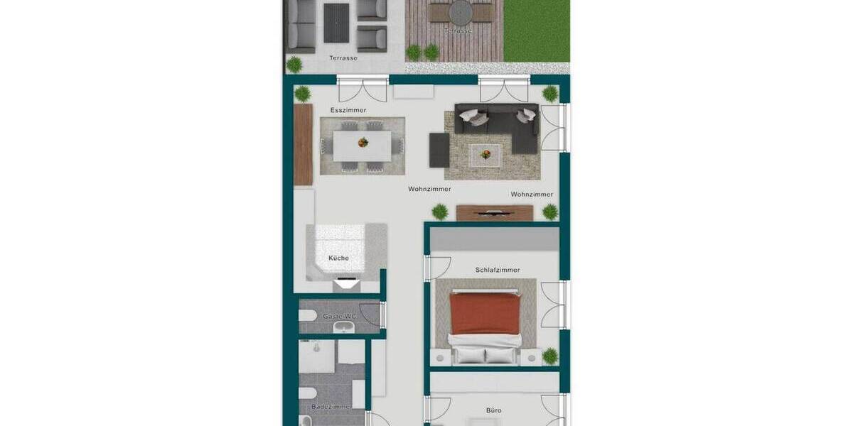 Etagenwohnung Waldenbuch - 3 Zimmer, 88 m&sup2;, 359.000&euro; | Angebot:26106894