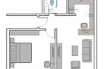 Dachgeschoßwohnung Wendlingen am Neckar - 2 Zimmer, 42 m&sup2;, 600&euro; | Angebot:26687970