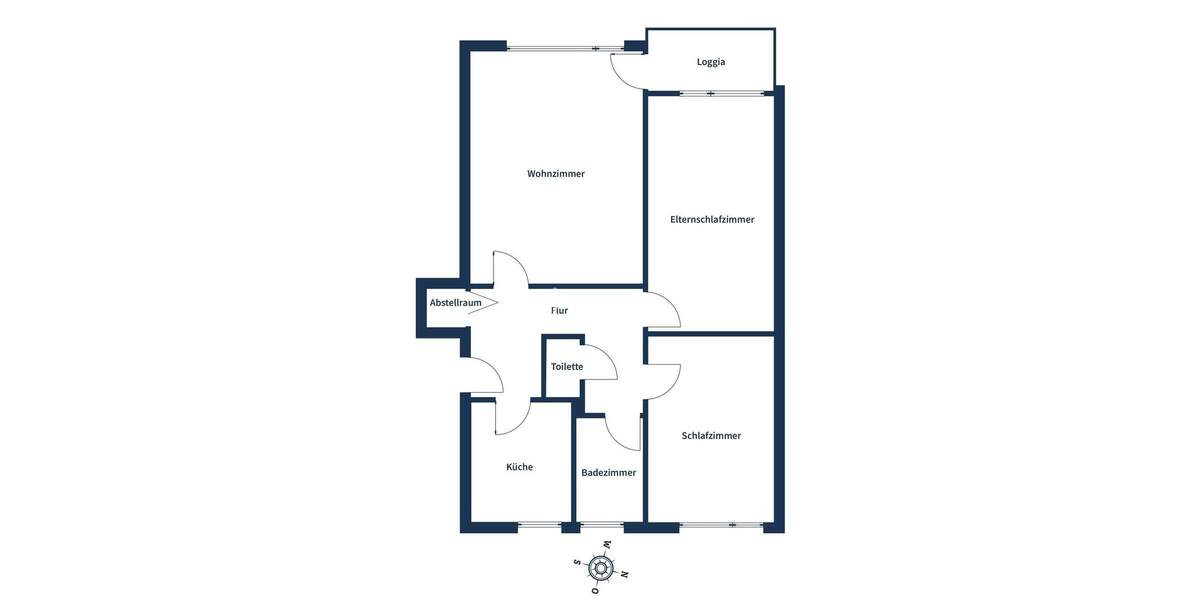 Etagenwohnung Metzingen - 3 Zimmer, 70 m&sup2;, 225.000&euro; | Angebot:25773227