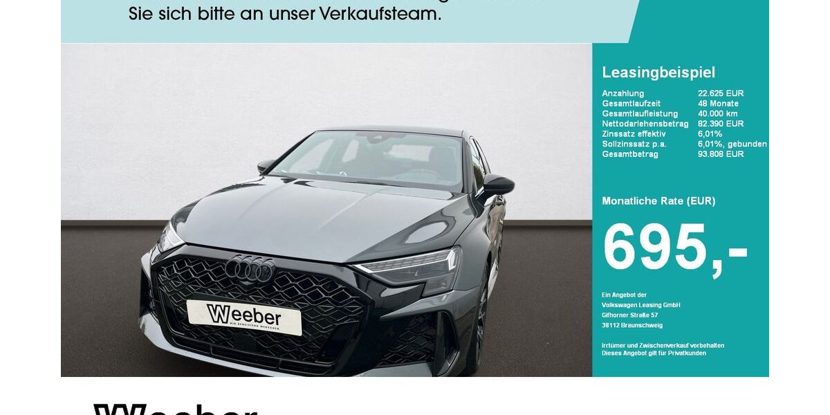 Audi RS3 4.990 km 77.990 &euro; Herrenberg 71083