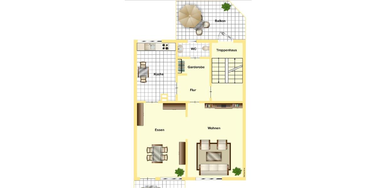 Reihenhaus Esslingen am Neckar Hegensberg - 6 Zimmer, 130 m&sup2;, 645.000&euro; | Angebot:26780220