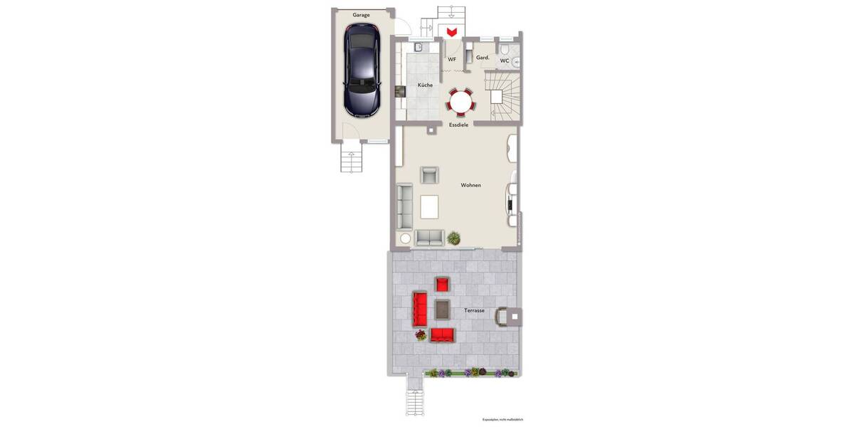 Doppelhaushälfte Böblingen Dagersheim - 5 Zimmer, 185 m&sup2;, 660.000&euro; | Angebot:26247751