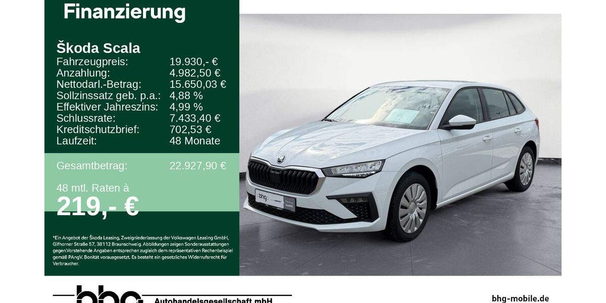 Skoda Scala 20.714 km 19.930 &euro; Mössingen 72116
