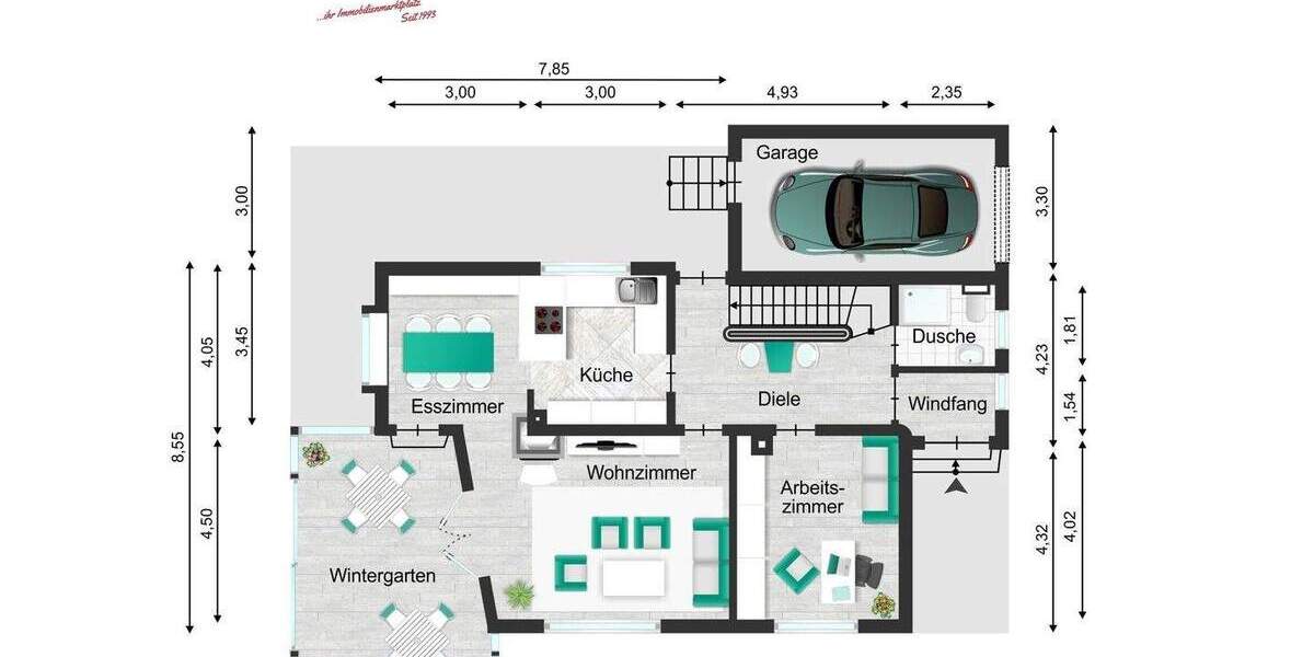 Einfamilienhaus Böblingen - 8 Zimmer, 206 m&sup2;, 949.000&euro; | Angebot:25896630