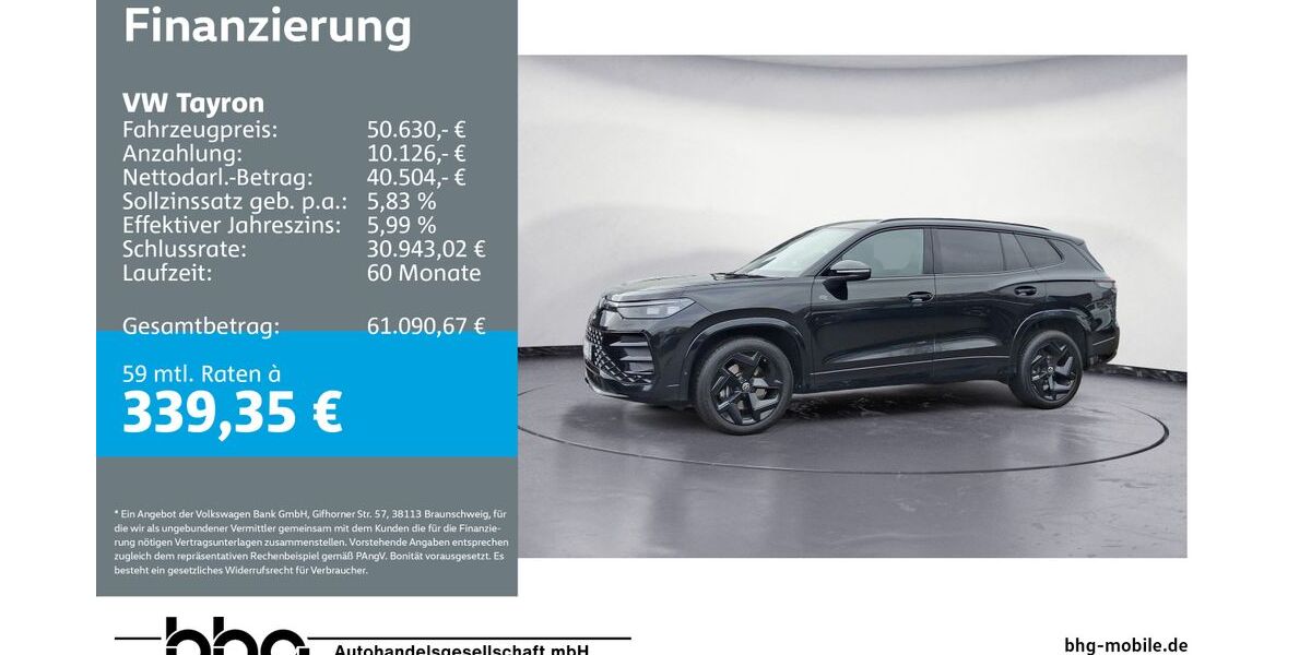 VW Tayron 17.790 km 48.760 &euro; Reutlingen 72770