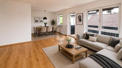 HELL. GEPFLEGT. SOFORT ZUHAUSE. - Etagenwohnung Burladingen | Angebot:26652521