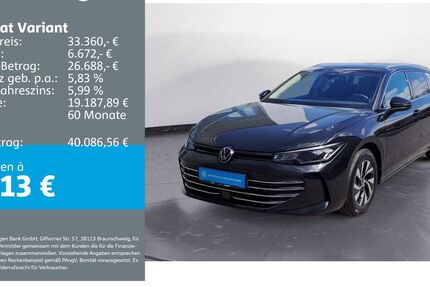 VW Passat Variant 23.207 km 33.360 &euro; Mössingen 72116