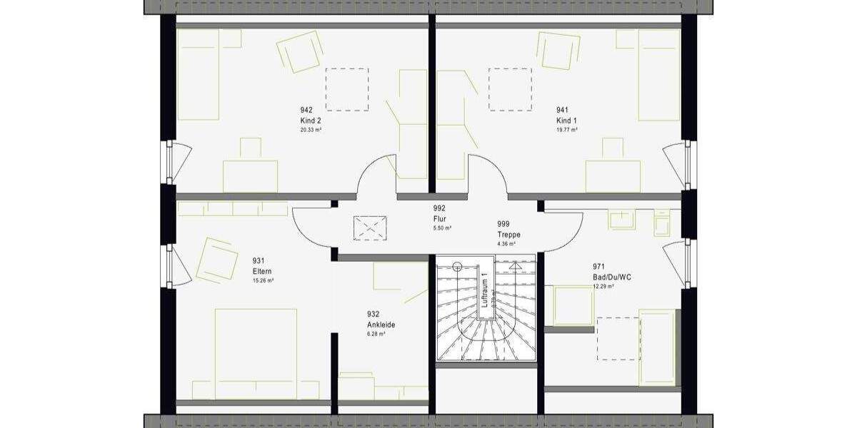 Einfamilienhaus Hildrizhausen - 5 Zimmer, 180 m&sup2;, 845.999&euro; | Angebot:25679546