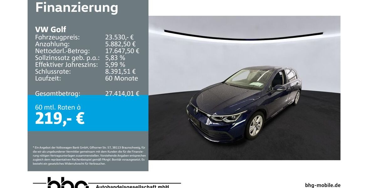 VW Golf 47.239 km 23.530 &euro; Reutlingen 72770