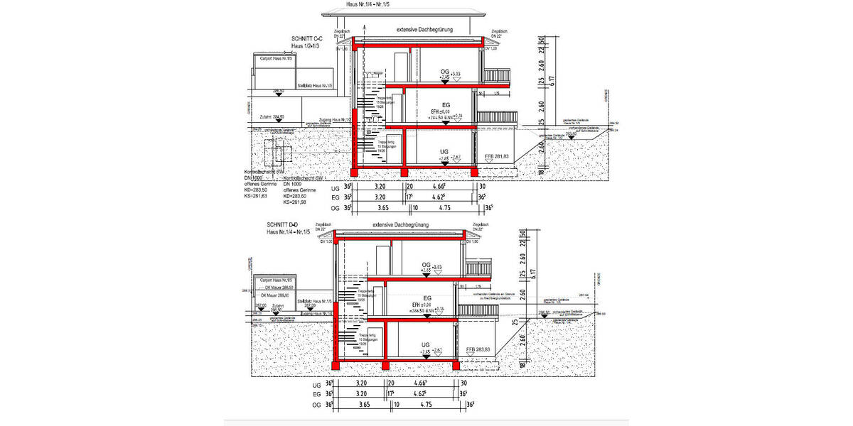 Doppelhaushälfte Hochdorf - 5 Zimmer, 150 m&sup2;, 769.000&euro; | Angebot:25738572