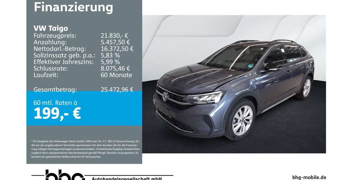 VW Taigo 12.467 km 21.460 &euro; Reutlingen 72770