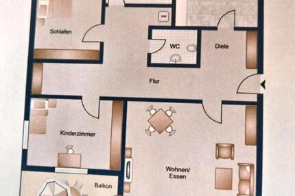 Wohnung Eningen unter Achalm - 3 Zimmer, 76 m&sup2;, 265.000&euro; | Angebot:25611784