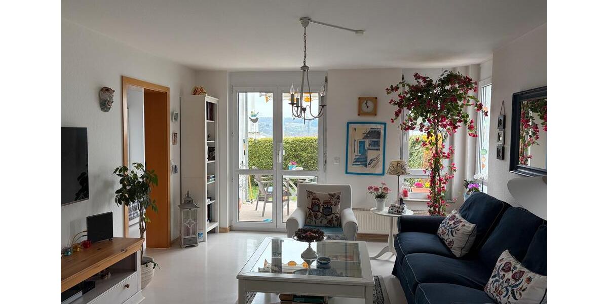 Terrassenwohnung Altbach - 2 Zimmer, 50 m&sup2;, 219.000&euro; | Angebot:25635416