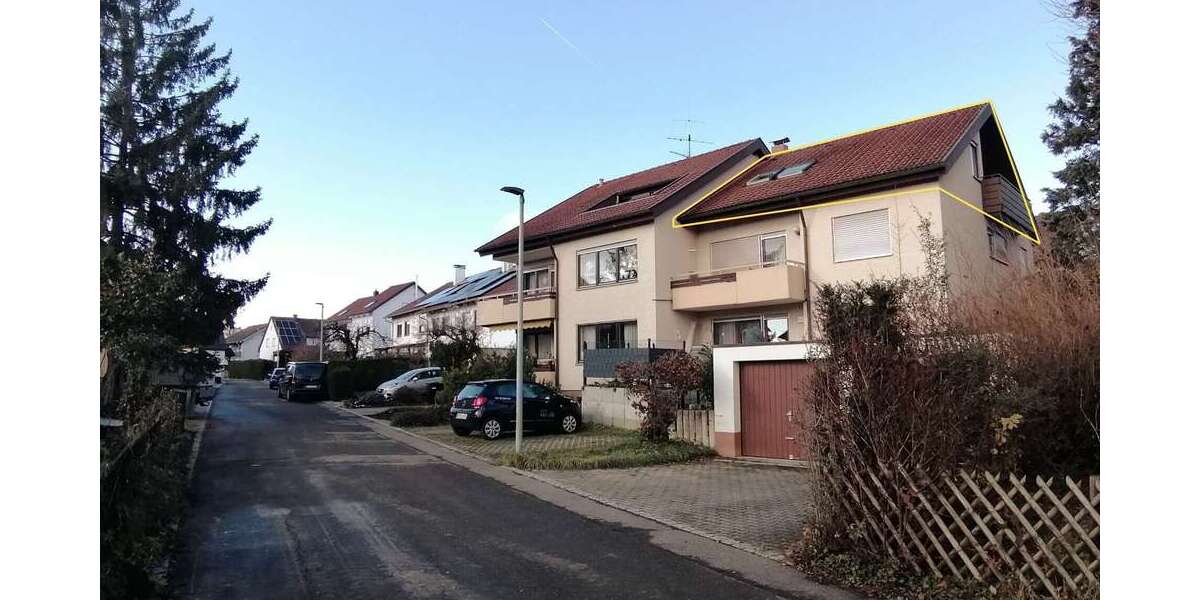 Etagenwohnung Reutlingen Sondelfingen - 2 Zimmer, 43 m&sup2;, 147.000&euro; | Angebot:23837911