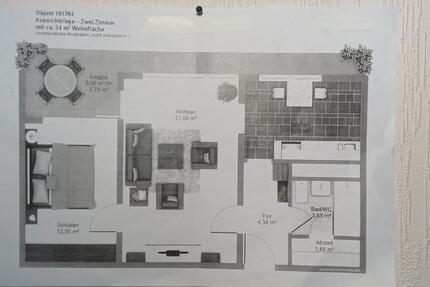 Wohnung Nürtingen - 2 Zimmer, 54 m&sup2;, 170.000&euro; | Angebot:26072011