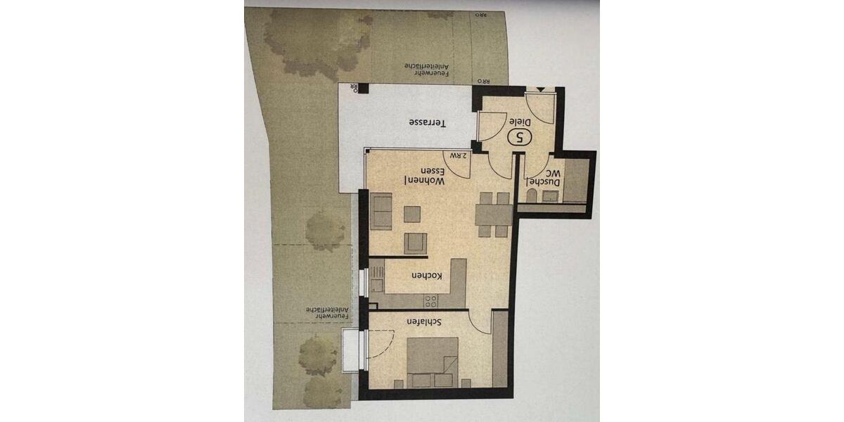 Erdgeschoßwohnung Kirchheim unter Teck - 2.5 Zimmer, 66 m&sup2;, 1.350&euro; | Angebot:25332671
