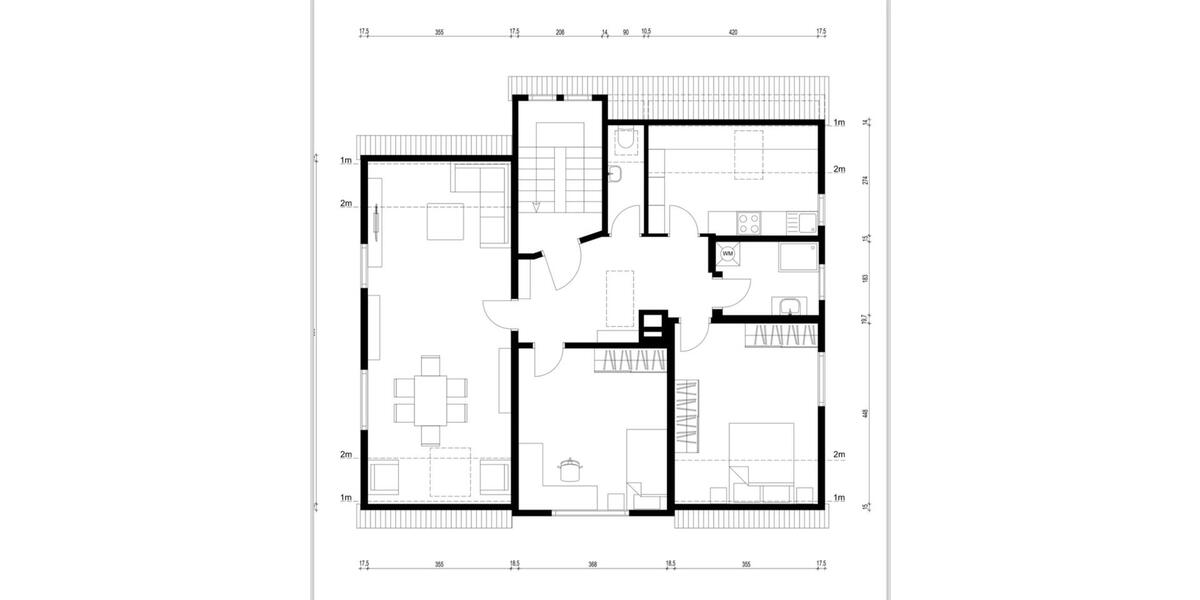 Etagenwohnung Pfullingen - 3 Zimmer, 90 m&sup2;, 280.000&euro; | Angebot:25417920