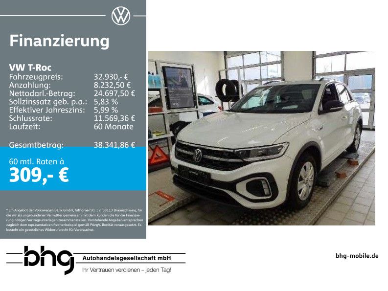 VW T-Roc 16.733 km 32.930 &euro; Mössingen 72116