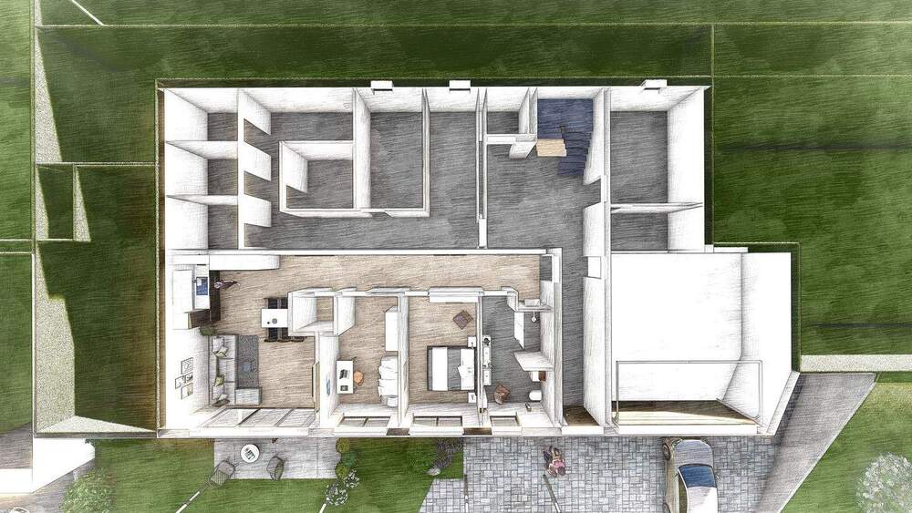 Etagenwohnung Rangendingen - 3 Zimmer, 97 m&sup2;, 455.500&euro; | Angebot:25699654