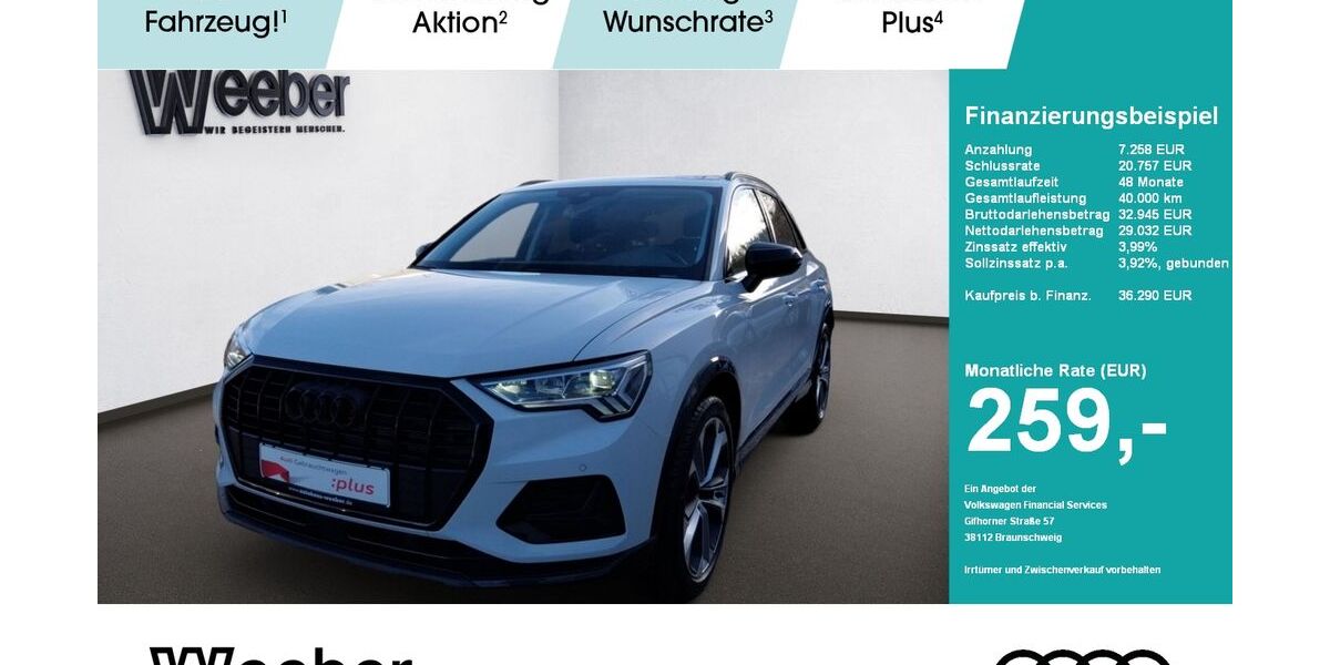 Audi Q3 5.366 km 34.980 &euro; Herrenberg 71083