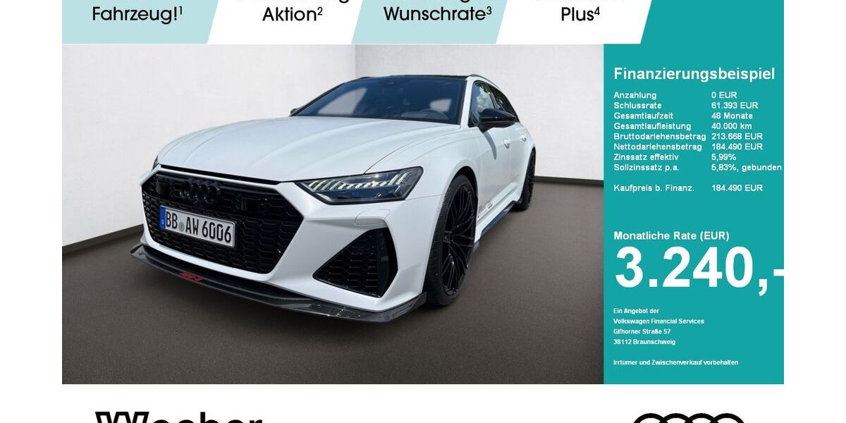 Audi RS6 12.990 km 184.490 &euro; Herrenberg 71083