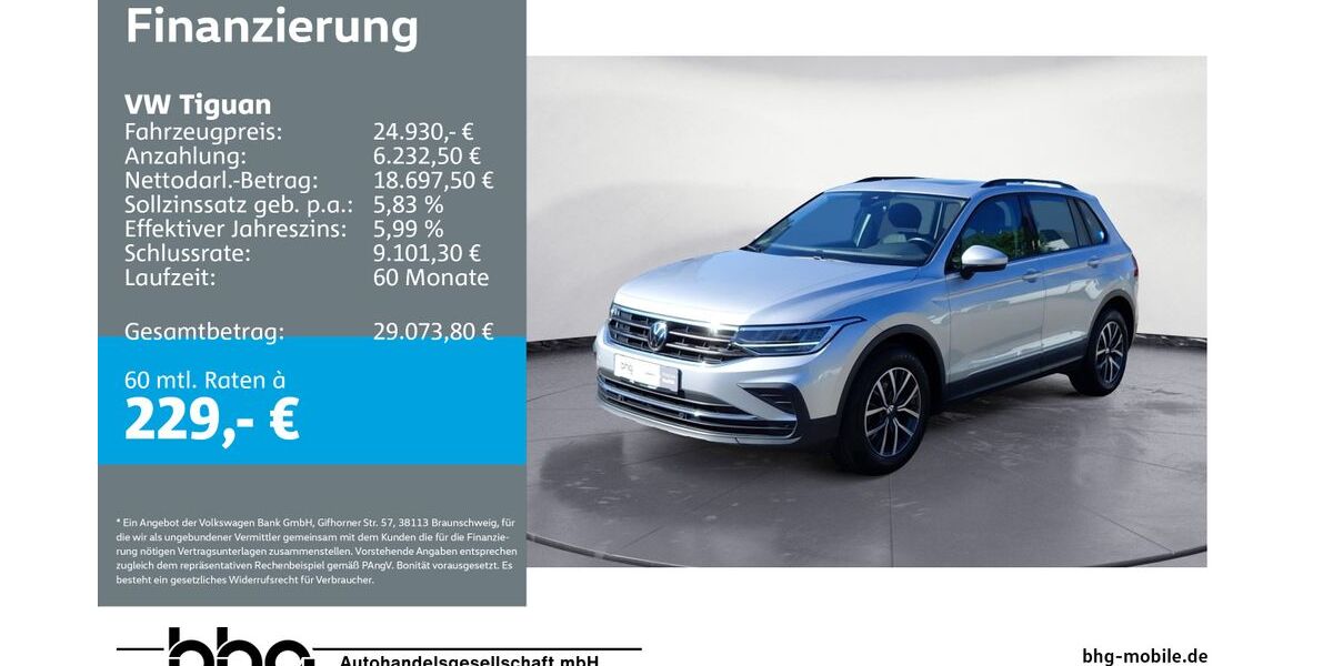 VW Tiguan 66.019 km 24.360 &euro; Reutlingen 72770