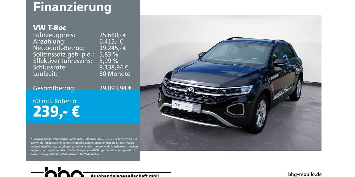 VW T-Roc 29.948 km 24.960 &euro; Reutlingen 72770