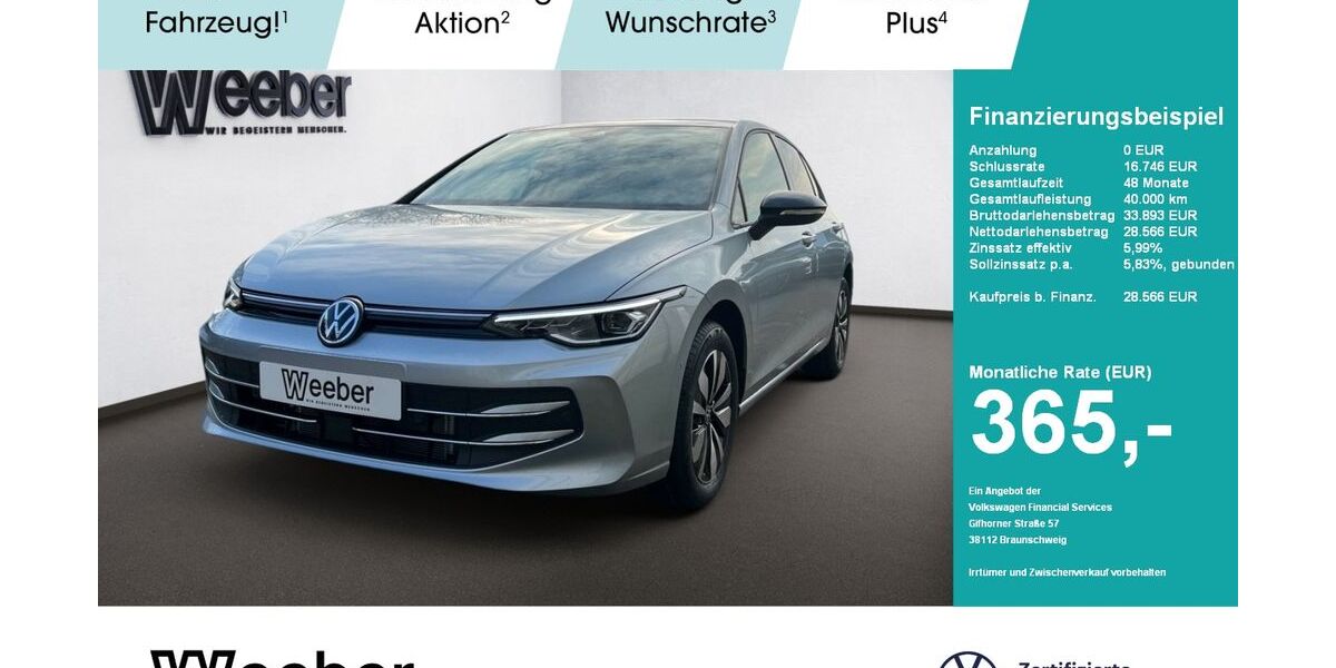 VW Golf 13.990 km 28.555 &euro; Herrenberg 71083