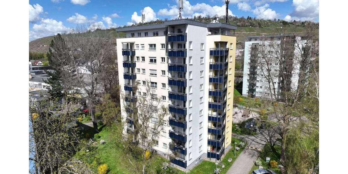 Etagenwohnung Esslingen am Neckar Pliensauvorstadt - 2 Zimmer, 39 m&sup2;, 444&euro; | Angebot:27710575