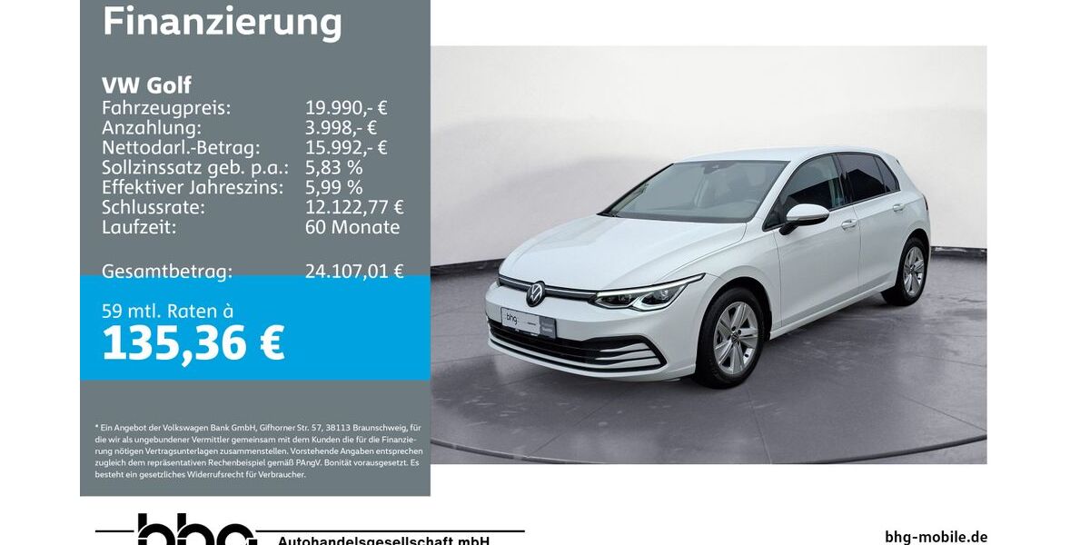 VW Golf 39.850 km 19.520 &euro; Reutlingen 72770