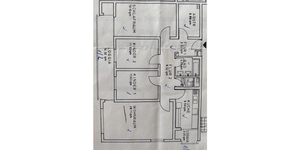 Etagenwohnung Reutlingen Sondelfingen - 4 Zimmer, 110 m&sup2;, 340.000&euro; | Angebot:25852954