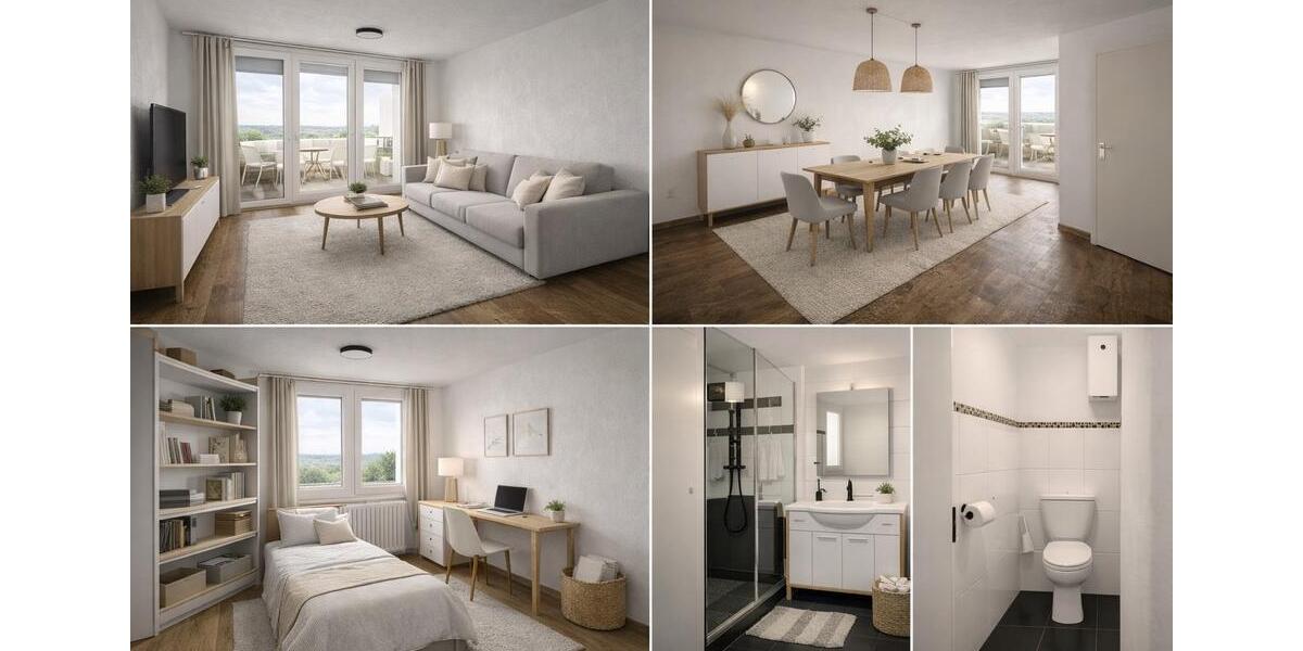 Etagenwohnung Sindelfingen Eichholz - 4.5 Zimmer, 108 m&sup2;, 1.500&euro; | Angebot:25989298