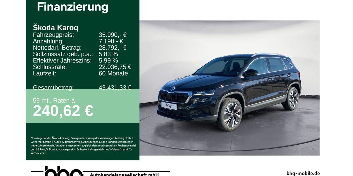 Skoda Karoq 4.038 km 35.990 &euro; Reutlingen 72770