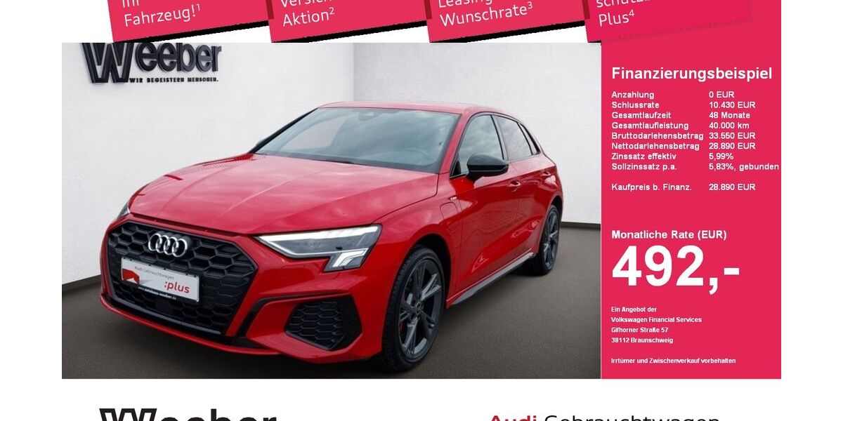 Audi A3 33.830 km 28.890 &euro; Herrenberg 71083