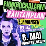 Punkrockalarm für Straßenkreuzer e.V. mit Teluxe, 33RPM, Elfmorgen, Rantanplan