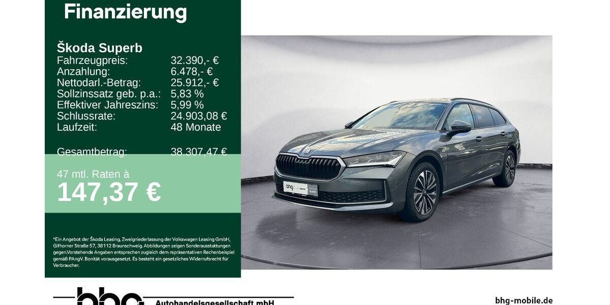 Skoda Superb 21.616 km 32.390 &euro; Reutlingen 72770