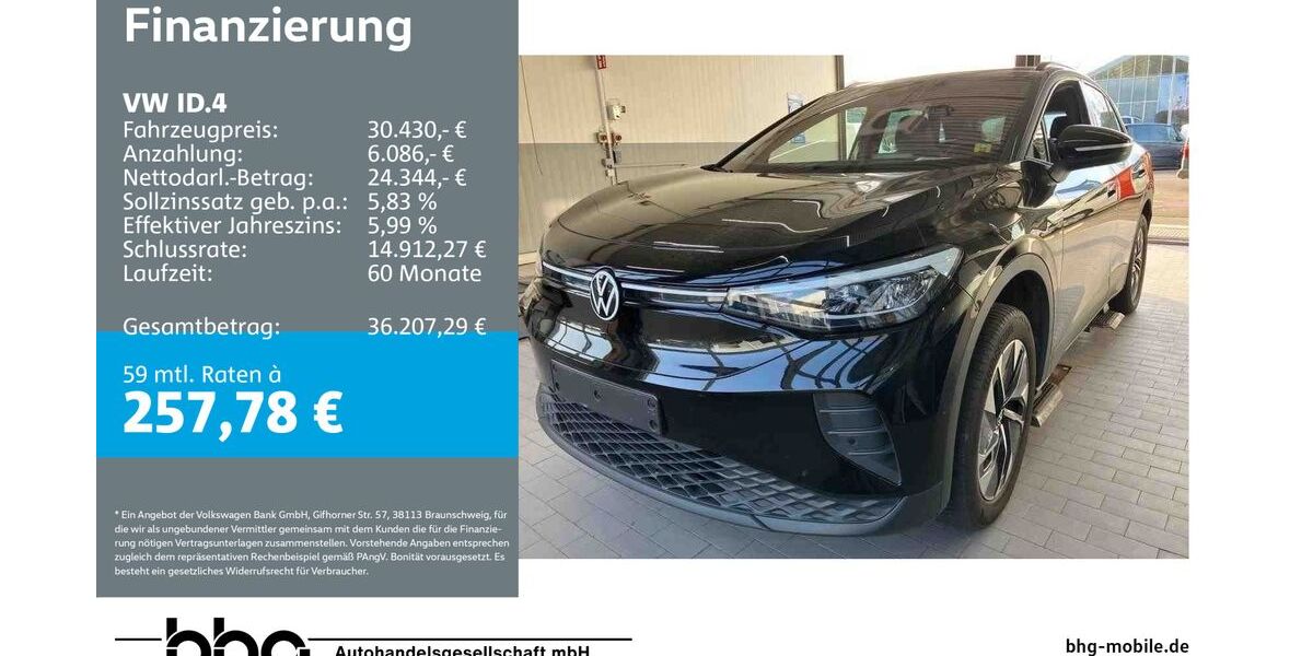 VW ID.4 19.161 km 30.430 &euro; Reutlingen 72770