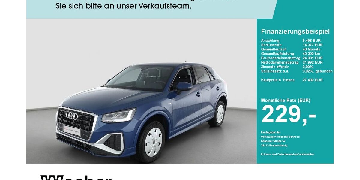 Audi Q2 9.477 km 27.340 &euro; Herrenberg 71083