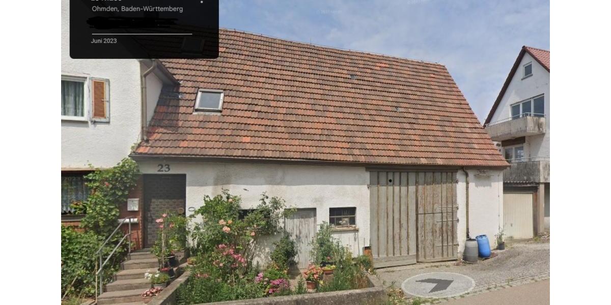Bauernhaus, Landhaus Ohmden - 5 Zimmer, 120 m&sup2;, 290.000&euro; | Angebot:25612413