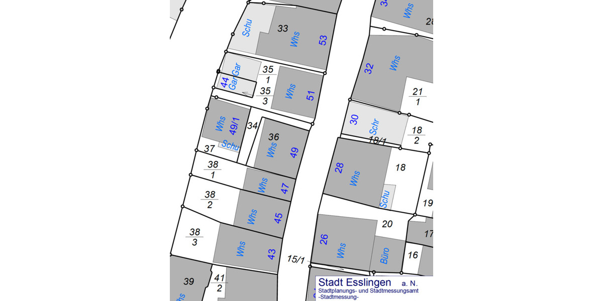 Erdgeschoßwohnung Esslingen am Neckar Pliensauvorstadt - 1 Zimmer, 41 m&sup2;, 144.500&euro; | Angebot:25841546