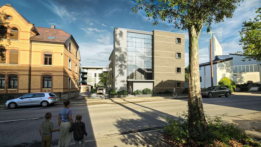 Etagenwohnung Pfullingen - 2 Zimmer, 61 m&sup2;, 363.100&euro; | Angebot:25550379