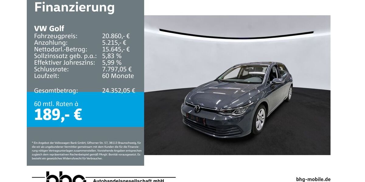 VW Golf 53.741 km 20.860 &euro; Reutlingen 72770